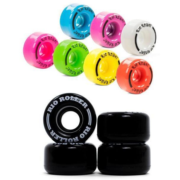 Rio Roller Coaster Rollerskate Wheels 62mm 4 Pack