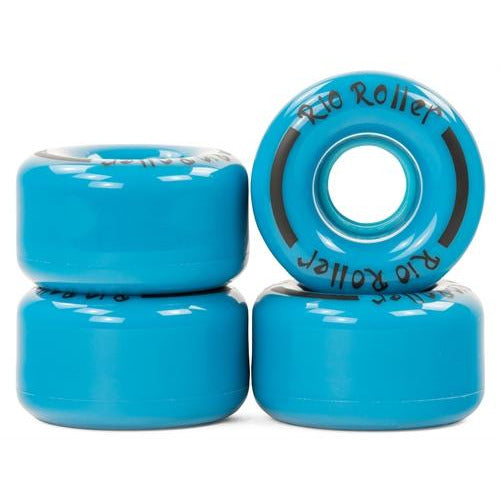 Rio Roller Coaster Rollerskate Wheels 62mm 4 Pack