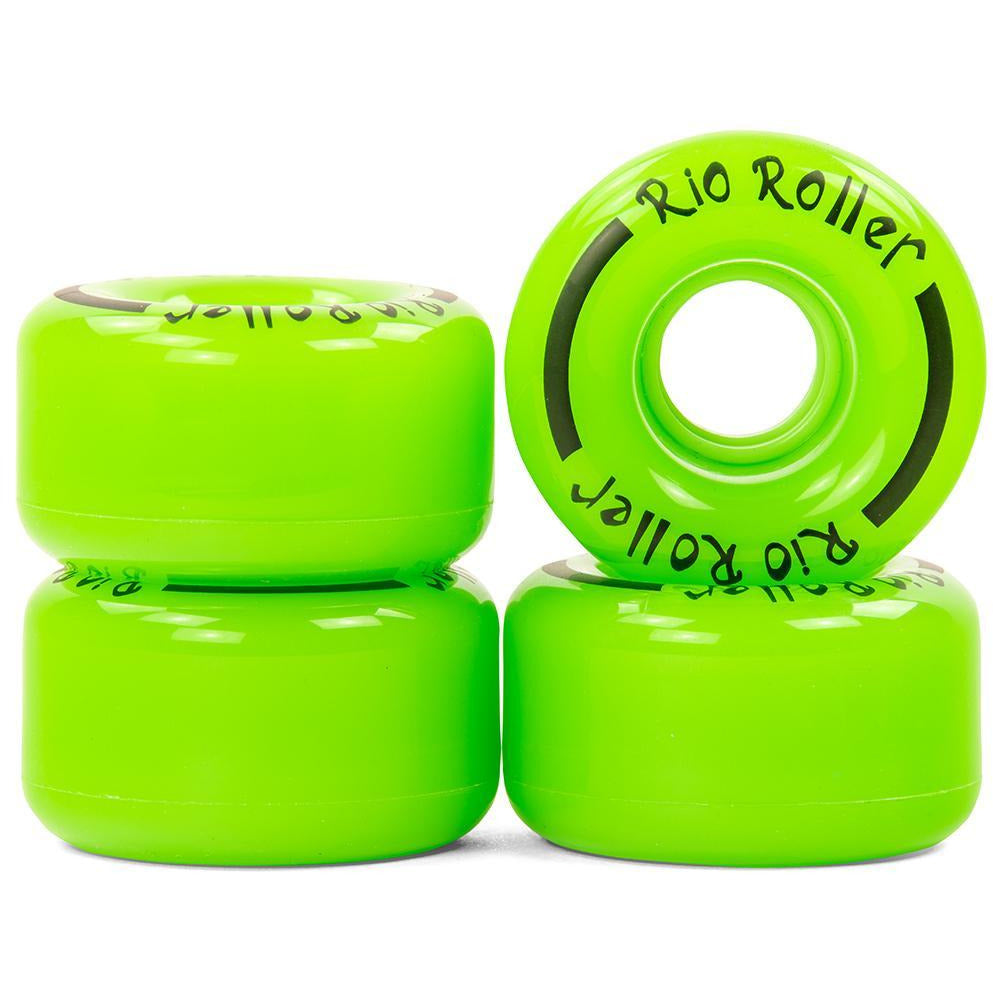 Rio Roller Coaster Rollerskate Wheels 62mm 4 Pack