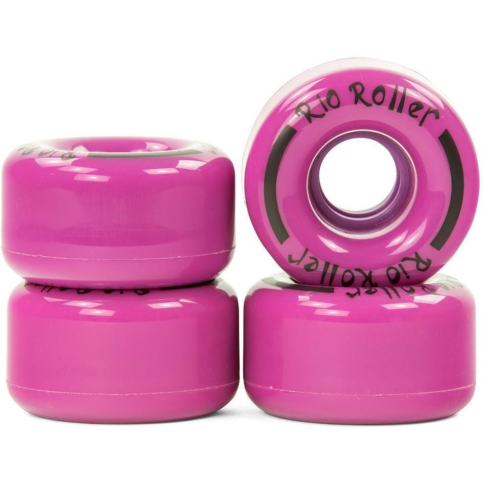 Rio Roller Coaster Rollerskate Wheels 62mm 4 Pack