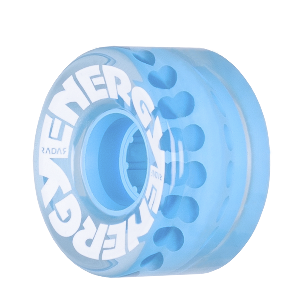 Radar Energy Outdoor Rollerskate Wheels 57, 62 & 65mm 4 Pack