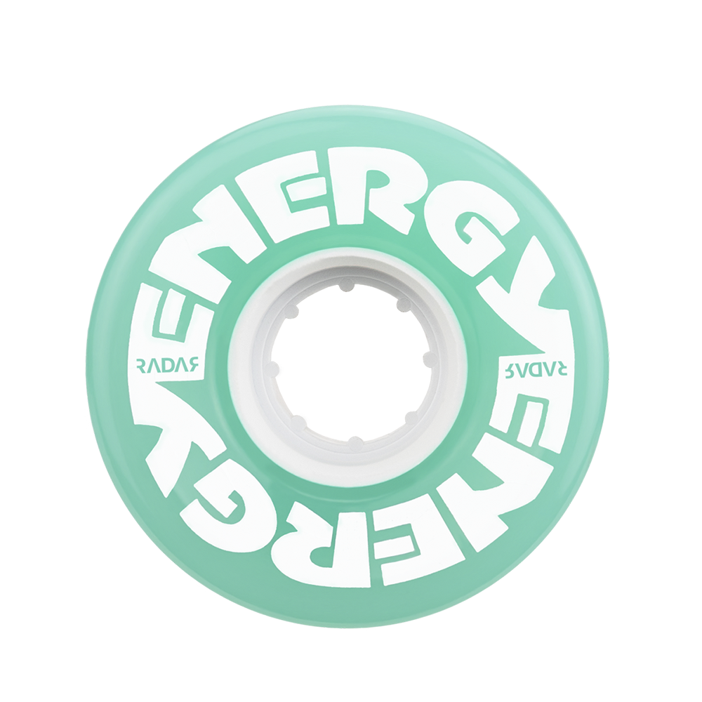 Radar Energy Outdoor Rollerskate Wheels 57, 62 & 65mm 4 Pack