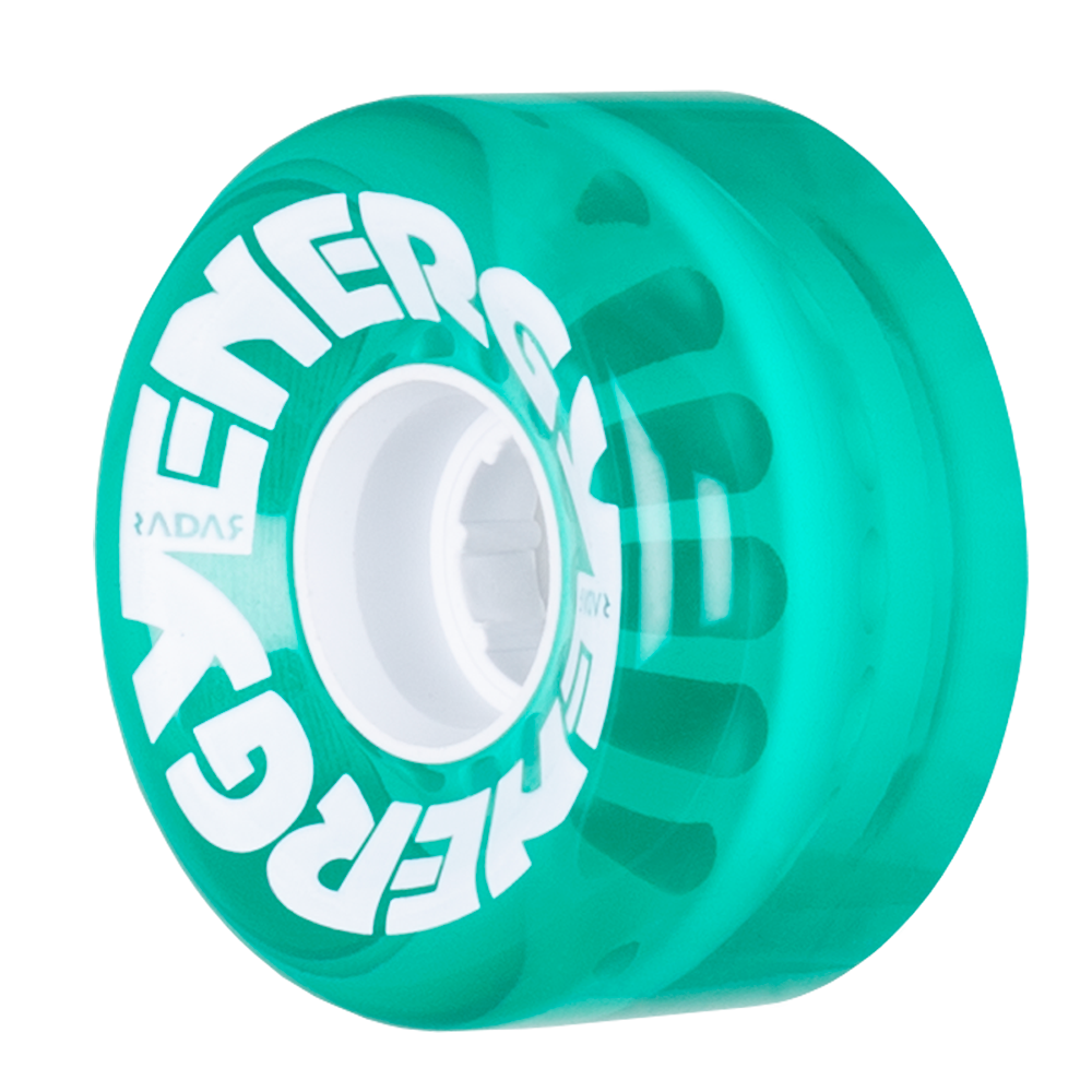 Radar Energy Outdoor Rollerskate Wheels 57, 62 & 65mm 4 Pack