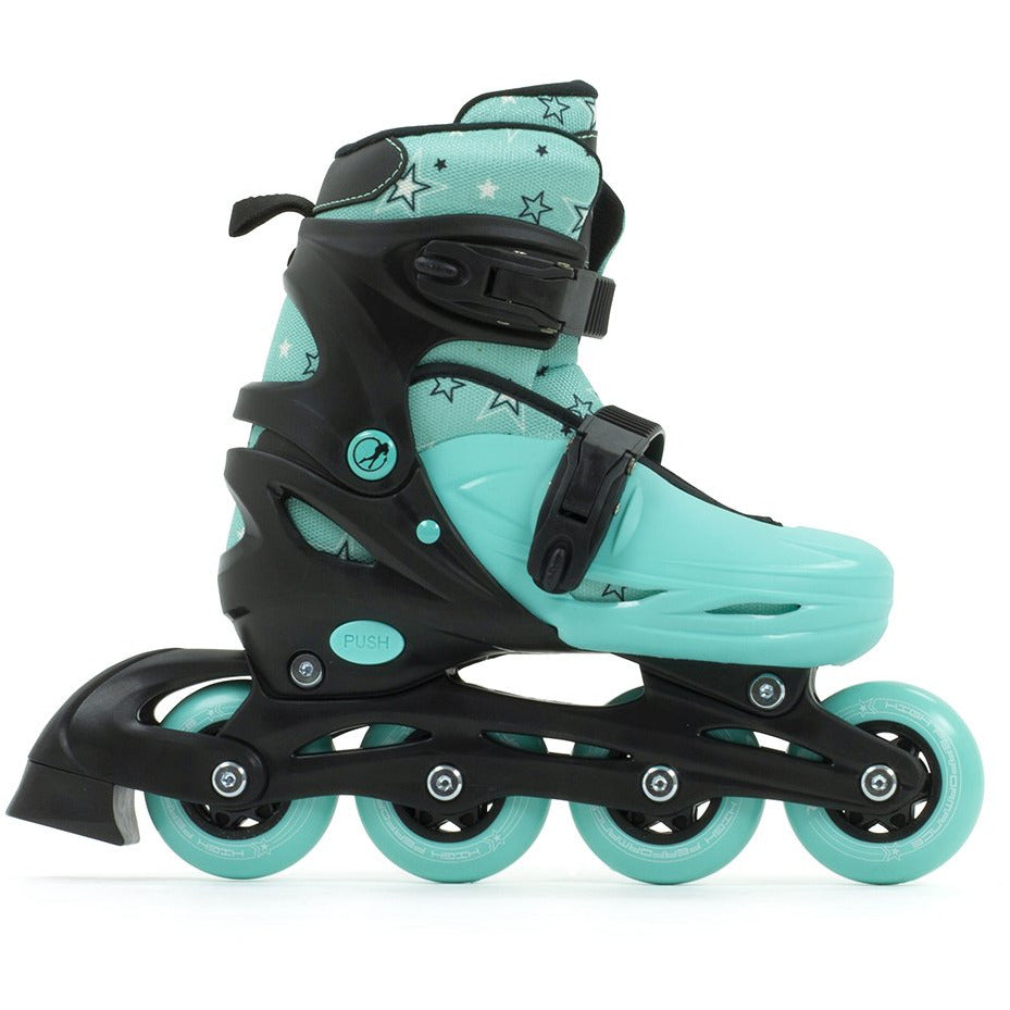 SFR Plasma Inline Skates Black Green - Da Klinic Online | Skate Specialists
