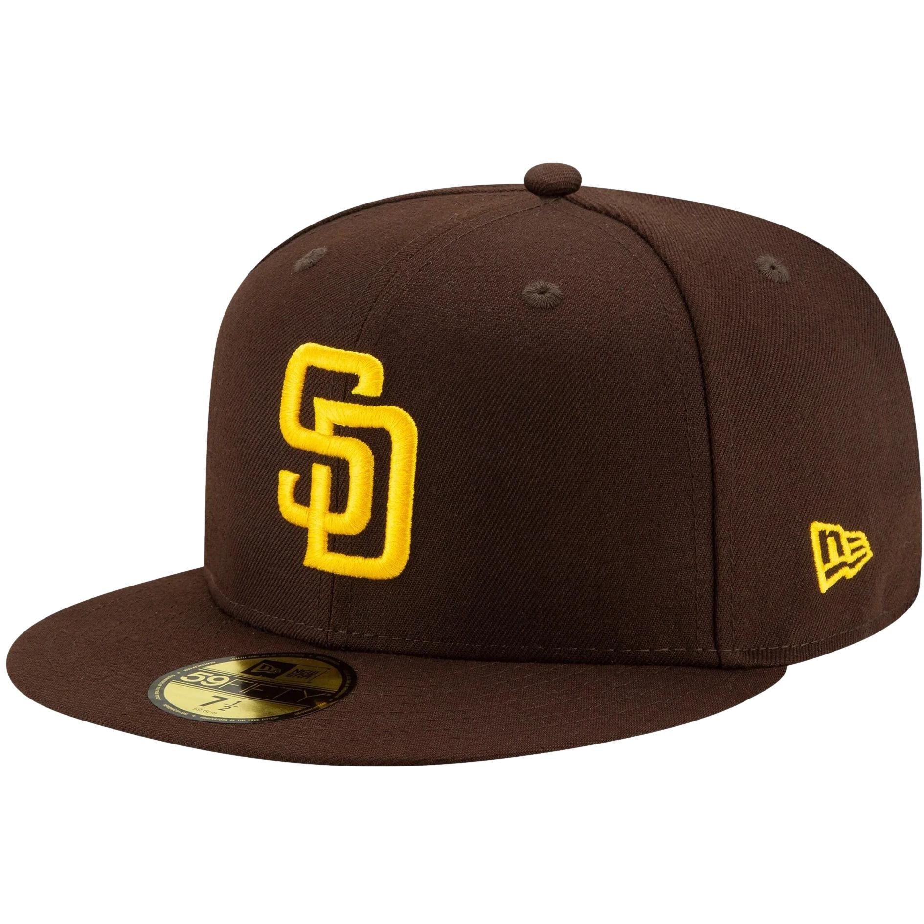 New Era 59FIFTY San Diego Padres Fitted Cap Brown