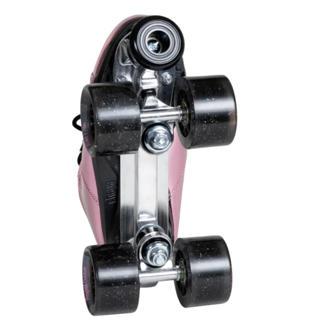 Chaya Vintage Pink Laser Roller Skates