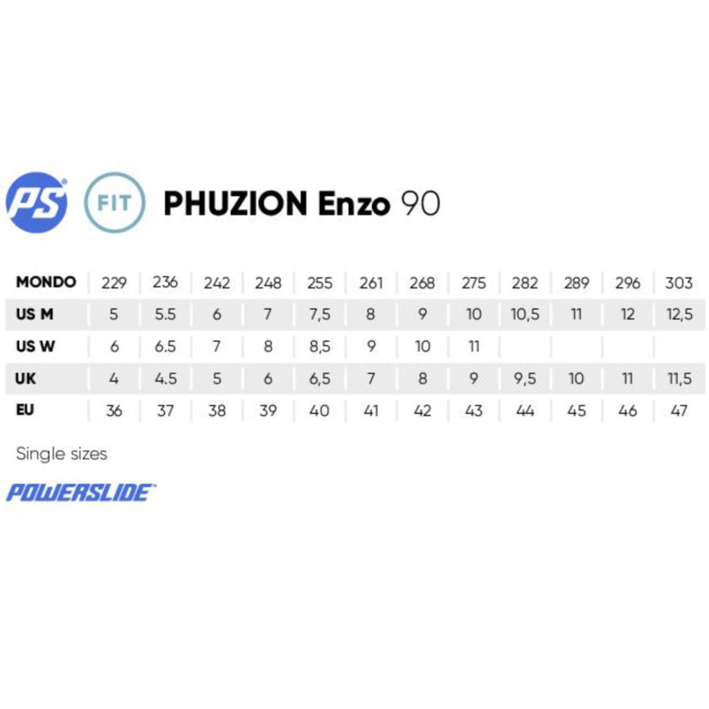 Powerslide Phuzion Enzo BW 90 Inline Skates