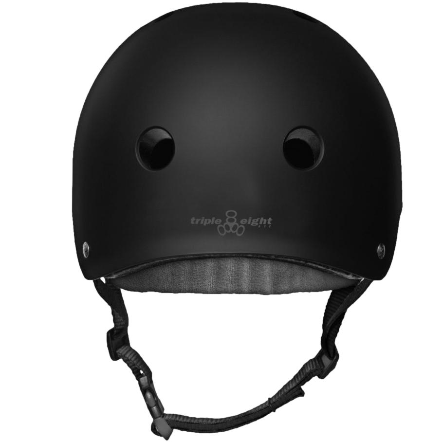 Triple 8 THE Certified Helmet SS Street Plant Black Rubber