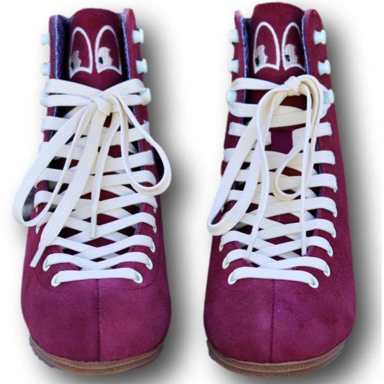 Chuffed Wanderer Rollerskate Boot Only Burgundy