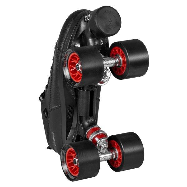 Chaya Ruby Leather Roller Skate Black