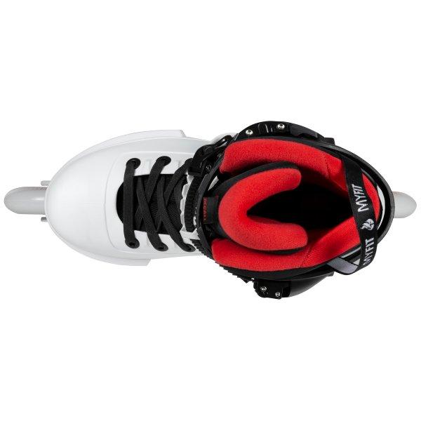 Powerslide Next Black White 90 Inline Skates - Da Klinic Online | Skate Specialists