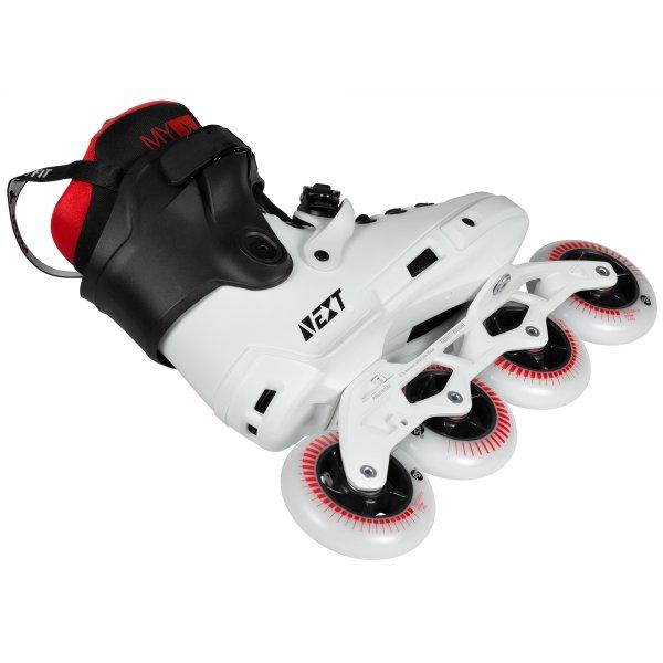 Powerslide Next Black White 90 Inline Skates - Da Klinic Online | Skate Specialists