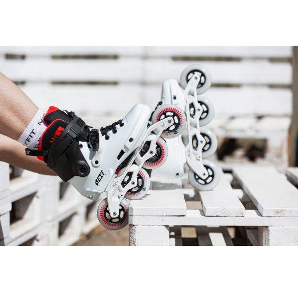 Powerslide Next Black White 90 Inline Skates - Da Klinic Online | Skate Specialists