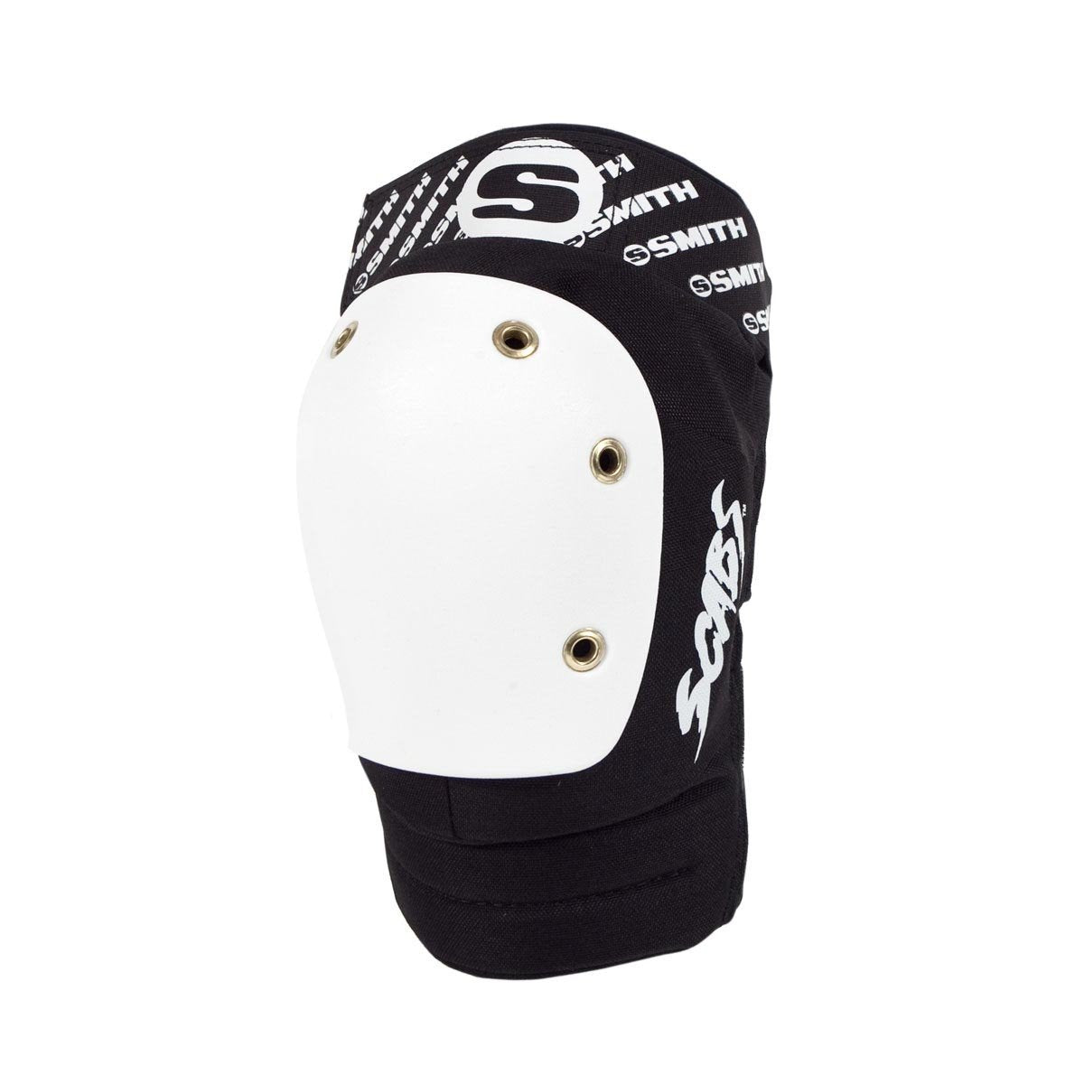 Smith Scabs Elite Knee Pad Black w White Caps - Da Klinic Online | Skate Specialists