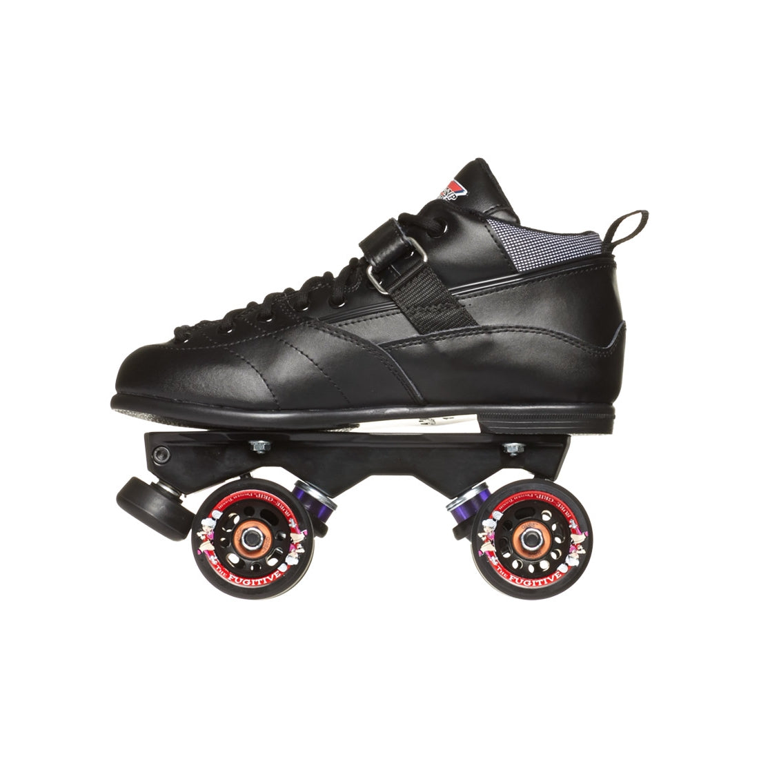 Suregrip Rebel Roller Skates Black w Avenger Magnesium Plate - Da Klinic Online | Skate Specialists