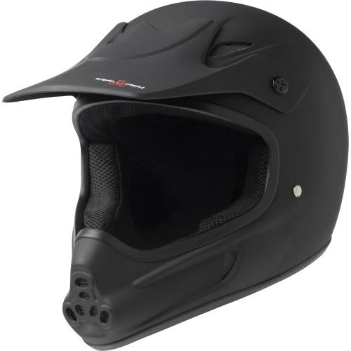 Triple 8 Invader Full Face Helmet Black Rubber - Da Klinic Online | Skate Specialists