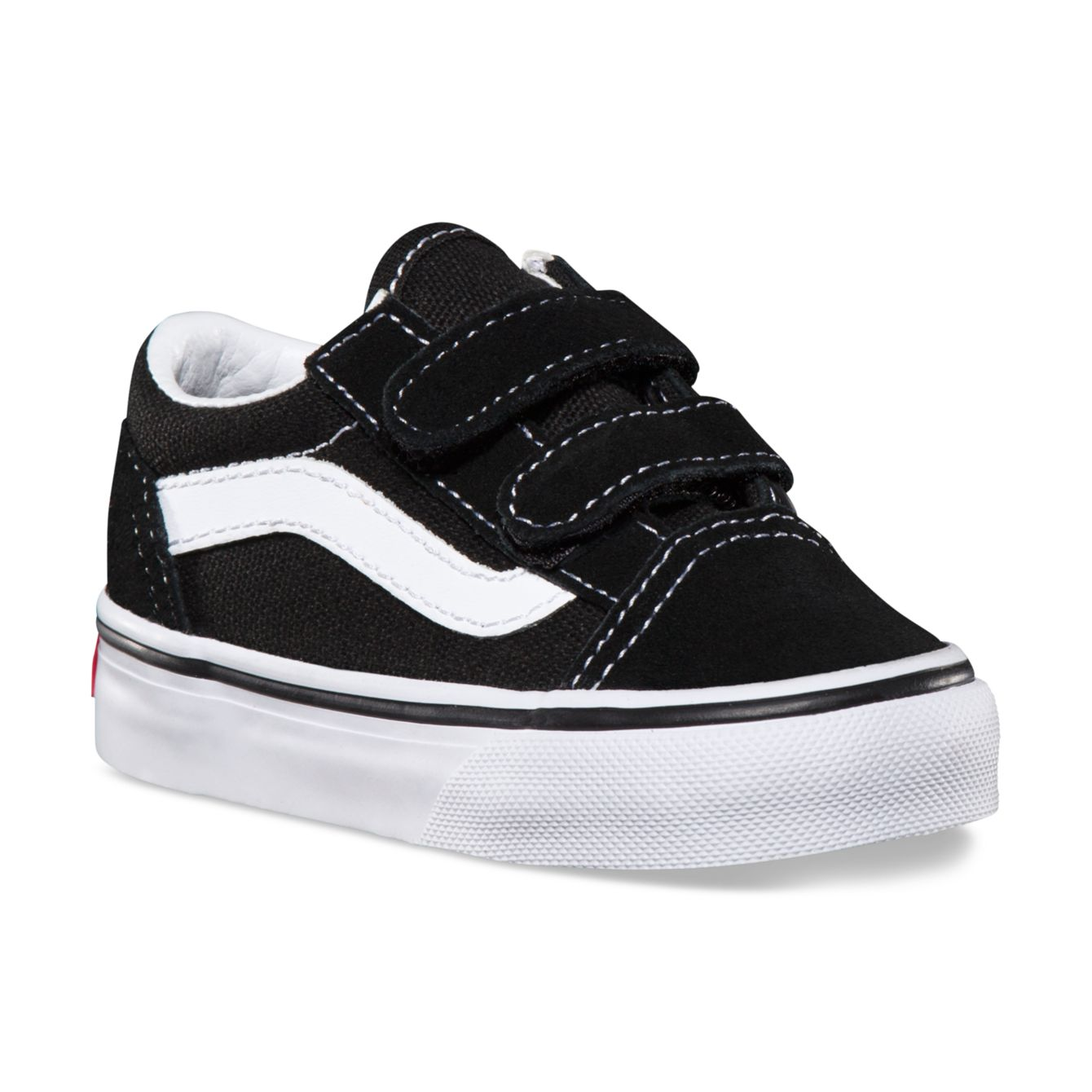Vans Old Skool V Toddler Shoe Black - Da Klinic Online | Skate Specialists