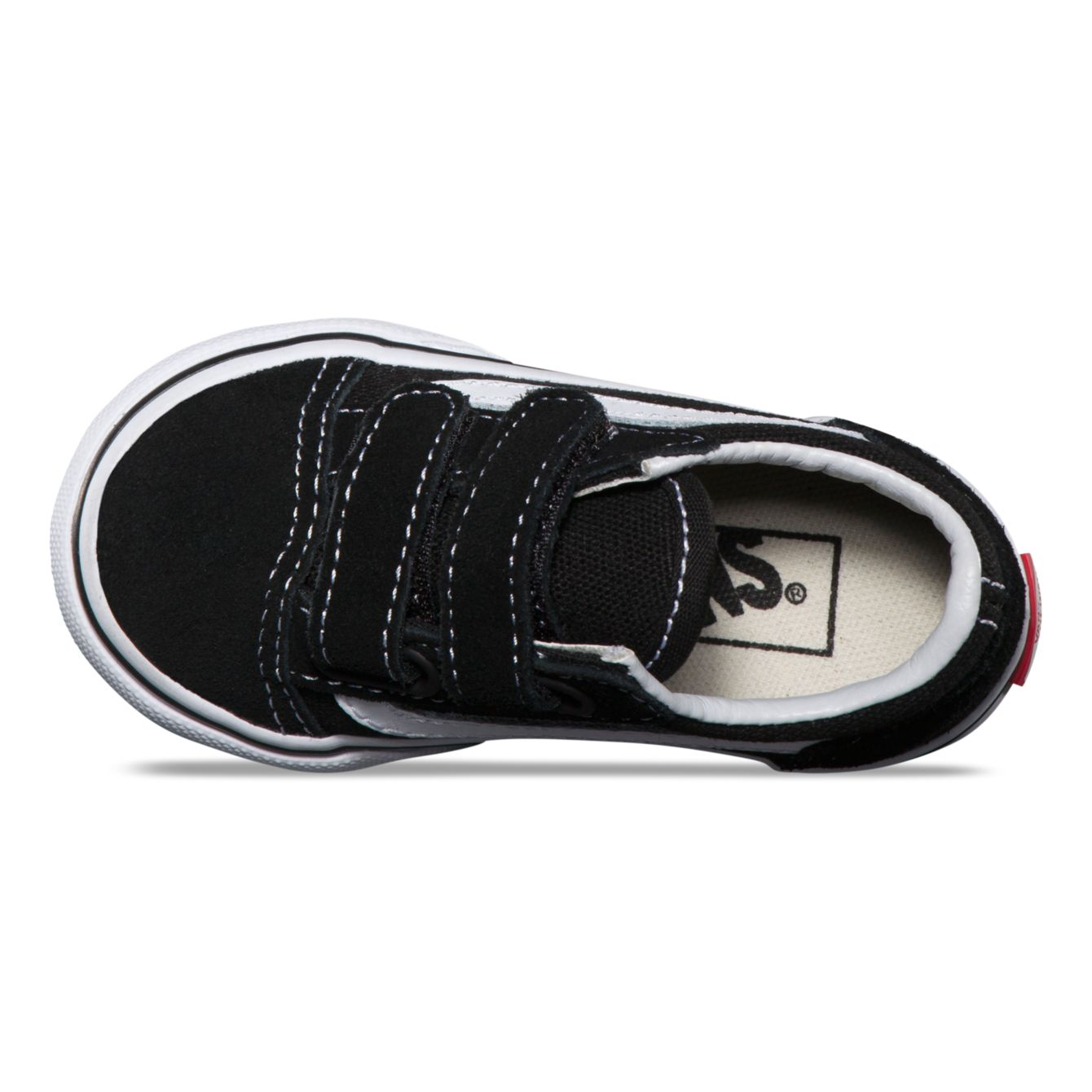Vans Old Skool V Toddler Shoe Black - Da Klinic Online | Skate Specialists