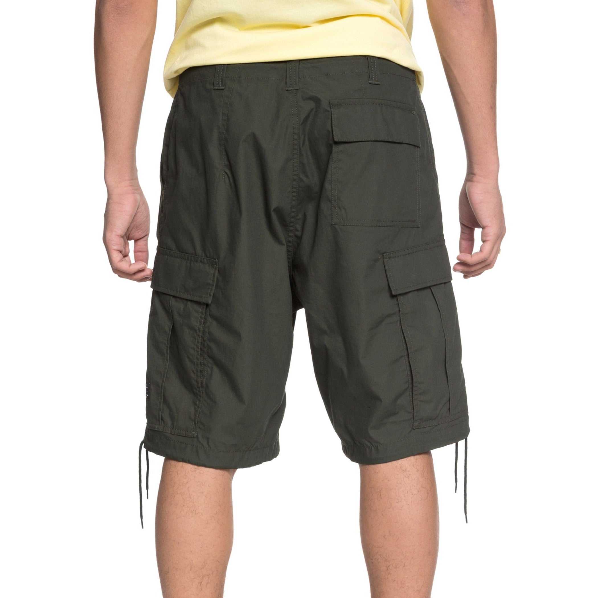 DC Trueper Mens Short 22 Dark Olive - Da Klinic Online | Skate Specialists