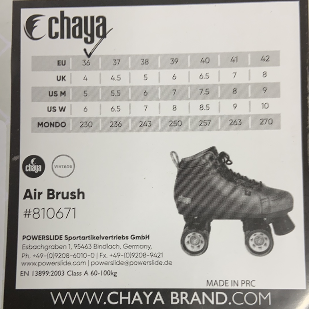 Chaya Vintage Airbrush Roller Skates