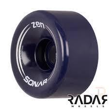 Radar Zen Wheels Hybrid Outdoor Rollerskate Wheels 62mm 85a 4 Pack