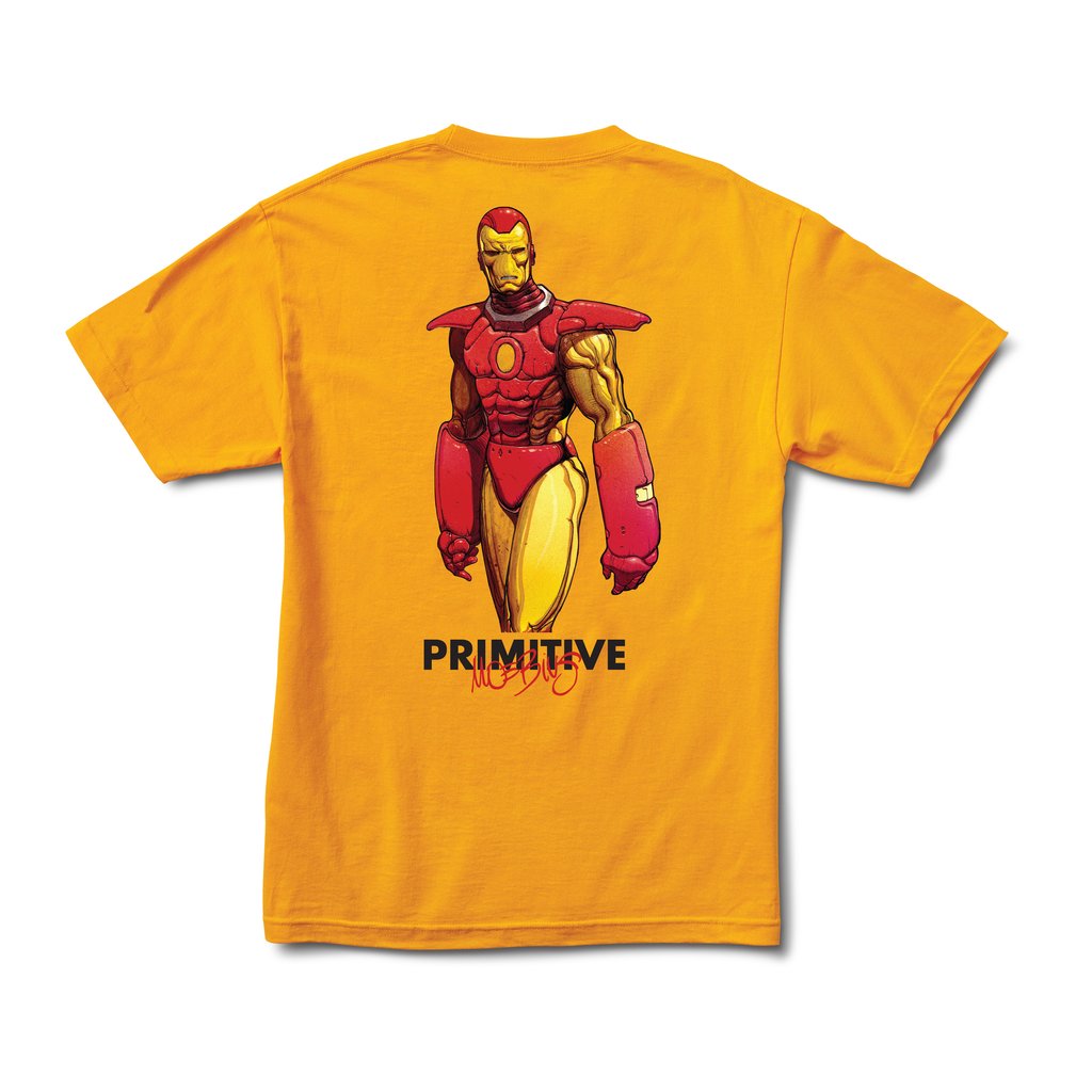 Primitive X Marvel Iron Man Moebius Tee