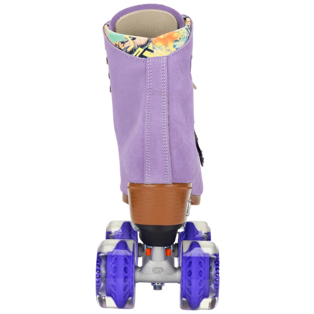 Moxi Lolly Suede Roller Skate Lilac (w Nylon Thrust Plate)