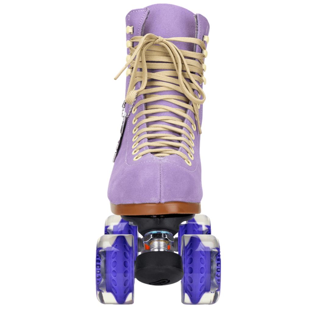 Moxi Lolly Suede Roller Skate Lilac (w Nylon Thrust Plate)