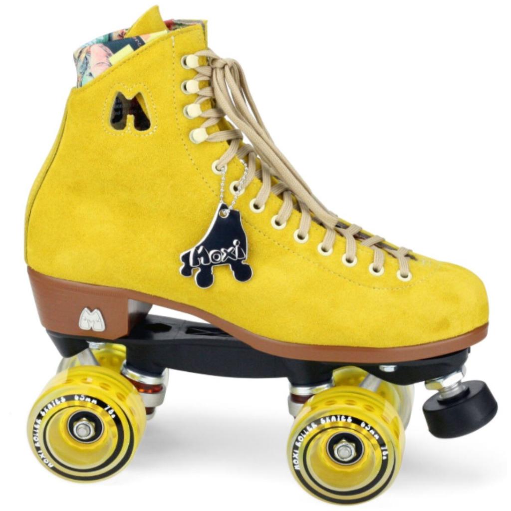 Moxi Lolly Roller Skate Pineapple Yellow (w Nylon Thrust) - Da Klinic Online | Skate Specialists