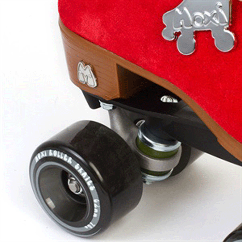 Moxi Lolly Roller Skates Poppy Red (w Nylon Thrust Plates) - Da Klinic Online | Skate Specialists
