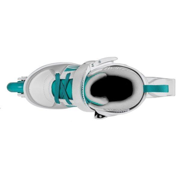 PlayLife Light Breeze Adjustable Inline Skates Aqua / White