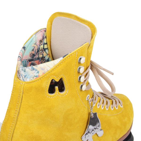 Moxi Lolly Roller Skate Pineapple Yellow (w Nylon Thrust) - Da Klinic Online | Skate Specialists