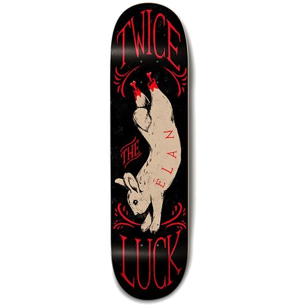 ELAN TWICE THE LUCK SKATEBOARD DECK