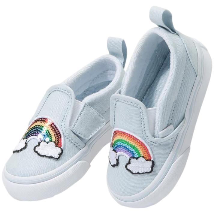 Vans Slip On V (Sequin Patch) Ballad Blue / True White