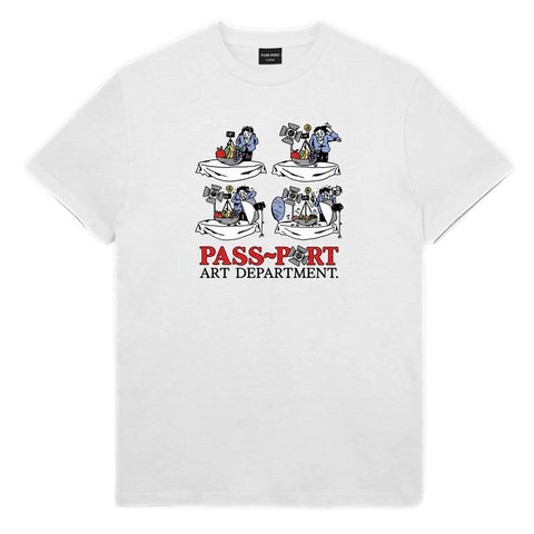 Pass-Port Art Department Tee White