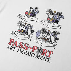 Pass-Port Art Department Tee White