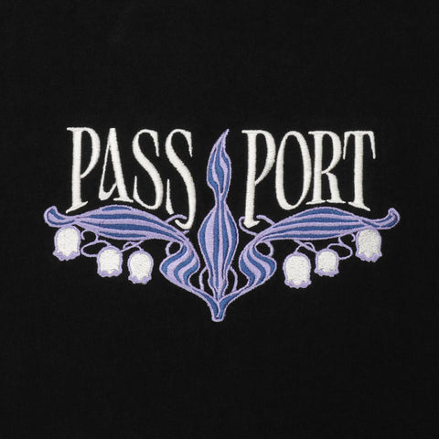 Pass-Port Lily of the Vallely Tee Black