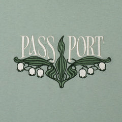 Pass-Port Lily of the Valley Tee Stonewash Green