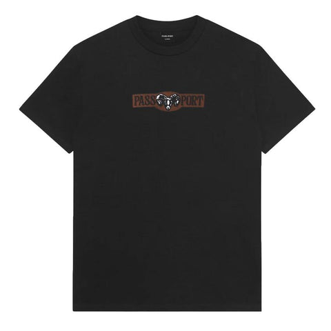 Pass-Port Ram Tee Black