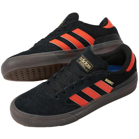 Adidas Busenitz II Unisex Skate Shoe Black / Orange / Gum