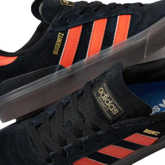 Adidas Busenitz II Unisex Skate Shoe Black / Orange / Gum