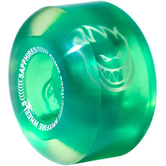 Spitfire Sapphire Skateboard Wheels Green 53mm / 90a