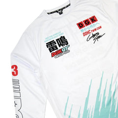 DGK Jersey Turbine Racing White