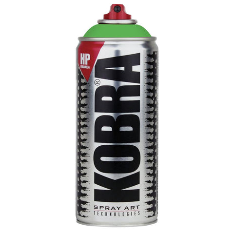 Kobra Fluro Green Spray Paint 400ml
