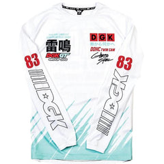 DGK Jersey Turbine Racing White