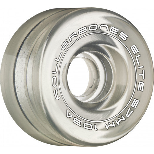 Rollerbones Art Elite Competition Wheels 57mm 103A 8pk Clear