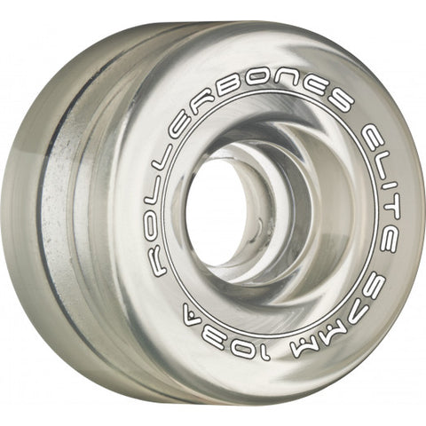 Rollerbones Art Elite Competition Wheels 57mm 103A 8pk Clear