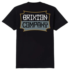 Brixton Pillar S/S T-Shirt Black