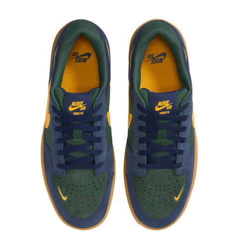 Nike SB Force 58 Mens Shoe Midnight Navy / University Gold