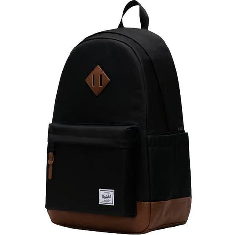 Herschel Heritage Backpack Black/Tan 24L